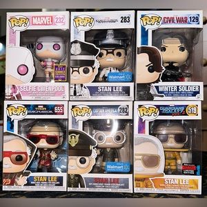 Funko Pop Lot Marvel